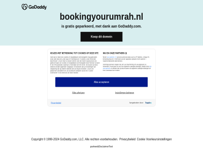 -2024 1 1999 aangebod accepter afwijz algemen all beacon beher bekijk belang beschouw beschrev betekent betrek bezwar bookingyourumrah.nl cookie cookie-voorkeur cookies copyright dank doel domein flashobject gan gebruik gedacht gef gegeven geparkeerd godaddy.com gratis hieronder hierover instell instemm keuzes kom kop kunt legitiem lez lijst link llc maakt mag mak manier onz our parkwebdisclaimertext partner pixel privacybeleid recht sit sommig tag technologieen toegepast toepass verander vergelijk verwerk via vindt voetnot voorbehoud voorkeur voorkeursinstell vrag waarnar waarop web websit websites wet wij zakelijk zoal