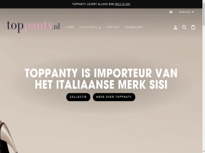150 17 20 2025 25 30am 30pm 48 50 7317 8 80 aanmeld abonner account activity aj all allen and apeldoorn artikel b2b bag basispanty basisprogramma beauty bekijk best bestel bestell binn blijf bov brochur by catalogus collant collectie collecties comfort complet contact dezelfd doorgan download draagcomfort e e-mailadres eenvoud email for gegarandeerd generatie geslot glan googl high hold hold-up hom hoogt icon icon-bag-minimal icon-email icon-search importeur informatie inlogg italiaan kantor knee knee-high korting kwaliteit laatst lager leg lever levert linkedin login ma mailadres map meld merk minimal mis nederland nieuw nieuwsbrief nieuwst ontdek ontvang onz panty powered prijs prijz rout s search shop shopify sisi snel sock spotlight stevig styl subtiel tal tight top toppanty toppanty.nl updates ups uur veelgesteld verzendkost via vlijtseweg voer voordel vr vrag wet winkelwag xl your za zacht zoek