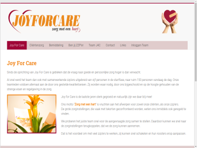 -35 150 2026 2903 33 aangevraagd aannem aanpass accelerat administratie@joyforcare.nl afwerp all allemal bemiddel bijgeschoold blij by canaalstaet capell car client clientenzorg contact contact@joyforcare.nl copyright daardor dag den e e-mail eis erop ers facebok for ga geblek geconfronteerd gegroeid gehoud geregeld gesteld goed grot hart hoger hoogt ijssel inhoud inlogg inmiddel inschrijv j4c jar jij joy juist kanaalweg klik kwaliteitseis laatst link lr mail mee motto nader natur nieuw nodig onz opricht order partner person powered prober recht regelgev rooster ruim sam samenwerk schakel sind snel startfas stell sterk streng team teamled tekort terugkoppel thema themegrill twitter uitgebreid vak vandag verricht verwacht vijf vind voldoen voorbehoud voordel vrag vrucht war we werk wet wij wordpres zorg zorginstell zorgverlener zowel zzp