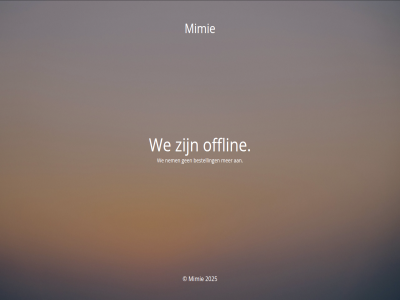 2025 bestell mimie nem offlin we
