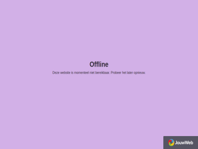 bereik jouwweb later momentel offlin opnieuw prober websit