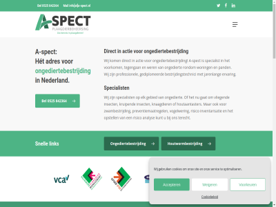 -842364 0 0525 10 2022 2023 2024 4 842364 a a-spect a-spect.nl aangeslot aantast accepter actie actief adres adviser algemen analys antwoord at bedrijf bedrijv beheers beko bel beoordeelt bestrijd bestrijdingsacties bestrijdingstechnici bijna bijvoorbeeld brabant brancheorganisatie brc brc-gecertificeerd by coeyman contact content cookiebeleid cookies dekking der design dienstverlen digital direct drenth duidelijk elk ervar facebok feestdag fijn flevoland friesland gat gebied gebouw gebruik gecertificeerd gediplomeerd gelderland gespecialiseerd groning groothandel hel het holland hom hout houtaantaster houtworm houtwormbestrijd huis info insect inspecties inventarisatie ipm jarenlang juli klar knaagdier knaagdierbeheers kom krijgt kruipend kunt landelijk link linkedin mail main menu mier mierenoverlast muiz muizenbestrijd n nederland nem nieuw noord noord-brabant noord-holland officer ongediert ongediertebestrijd onz openstaand opstell optimaliser pand pla plaagdier plaagdierbeheers plaagdiervrij preventie preventiemaatregel professionel quality rat rattenbestrijd risico rondom samenwerk servic sind sit skip snell specialist spect stat stefan tegengan terecht terugkoppel to twitter uitvoer utrecht vanaf verduurzam vlieg vliegend voert vogelwer volgt voorkeur voorkom voorspoed voorwaard vrag we weiger wenst wer wering wetgev wij woning zakelijk zuid zuid-holland zwambestrijd