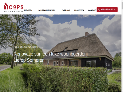 +31 20 2008 2025 39 6 68 85 9b aandacht aannemer afsprak algemen badkamer bedrijf begin best betrok betrouw bijgebouw binn bouw bouwbedrijf bouwblok bouwproject bouwsector brabant contact contactformulier continu cop copyright dakisolatie dienst duurzam e e-mail efficient element ervar gan gebruik gevelisolatie goed grag hom hout huisvest info@bouwbedrijfcops.nl interes internetmarket juist kenny keuk klant kost kozijn kunt kwaliteit leiding lierop ligt limburg loodgieterswerk lux maatwerk mail mak manier medewerker media nam navigatie nem nieuw nieuwbouw noord noord-brabant offert onderaannemer onz open oploss opnem oprecht particulier partner per plann planning prefab project ram realisatie regio renovatie renovatiebouw renovaties rijk sam sanitair seurobric seurobrick sind sitemap snel somer start steenstra sterk strev telefonisch transparant trap trasweg tuss vakkund verbond verbouw verbouwplann villa vloerisolatie voorwaard vrag vrijblijv waarbij we websit wens werk werkgebied wij wilt woonboerderij woonhuis woonvilla zakelijk zoek