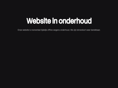 bereik binnenkort inhoud momentel multovas offlin onderhoud onz overslan startpagina tijdelijk vof we websit wegen wer