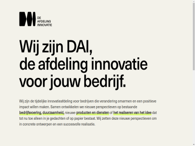0317 06 2944 5127 5296 94561729 afdel allen bedrijf bedrijfsvoer bedrijv bestaand bestat bjorn@dai.nl bjørn concret dai dienst duurzam ekkelkamp gedacht grundel idee impact innovatie innovatieafdel jouw klar kvk maddy maddy@dai.nl mak nieuw omarm ontwerp ontwikkel papier perspectief perspectiev positiev product realisatie realiser sam succesvoll tijdelijk toe verander we wij will zet