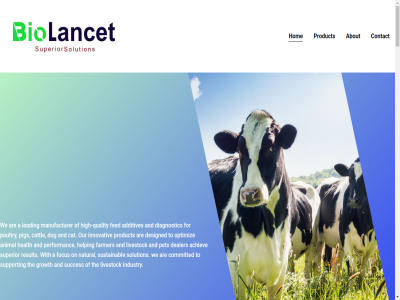 a about achiev additives and animal are bio biolancet cat cattl committed contact dealer designed diagnostic dog farmer fed focus for growth health helping high high-quality hom industry innovativ lancet leading livestock manufacturer natural on optimiz our performanc pet pig poultry product quality result solution succes superior support sustainabl the to we with