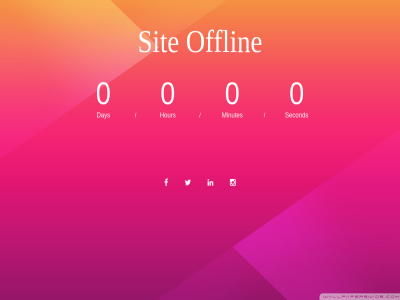 0 day hour minutes offlin second sit