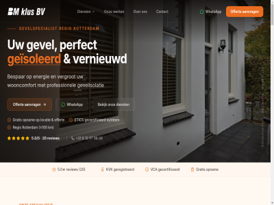 +31 /5 07 08 100 12 20 5.0 6 98 aanpass aanvrag accepter afwijz analyser bekijk bespar bm bv contact cookies dienst dienstverlen drechtsted energie etic gebruik gecertificeerd geisoleerd geregistreerd gevel gevelisolatie gevelspecialist goed gratis hoofdinhoud informatie instell klus km kvk lat locatie maakt offert onz opnam perfect privacybeleid professionel regio review rijnmond rotterdam s specialiteit system toestemm vca verbeter vergrot verker vernieuwd vindt vrag websit werk whatsapp wij wooncomfort