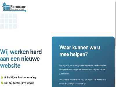 0495 321 35 6031 624 847 adres adresgegeven beetj bent beteken bijna contact contactgegeven elektrotechniek ervar extra hard help hog info@remozon.nl inzet jar juist klantgericht kunt kwaliteit laadpal mee nederland nederweert nem net nieuw pannenweg pas project remozon rk ruim servic techniek terecht tevred thuisbatterij vaandel vrijblijv war we websit werk wet wij wilt zegg zonnepanel