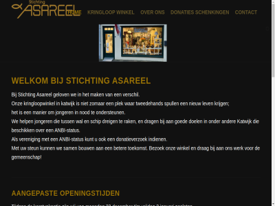 -7854602 0179138499 071 2 2025 22 2225 56860196 64 75 852336068 aangepast anbi anbi-status artikel asarel beschik beter bezoek binn bouw contact december doel donaties donatieverzoek drag dreig es facebok gekom gelov gemeenschap geslot goed help hom indien info@asareel.nl januari jonger katwijk kerstvakantie krijg kringloopwinkel kringlop kunt kvk lev maandag mak manier nieuw nl nod ondersteun onz openingstijd pagina plek post rabo rak regelmat rsin sam schenking schip spull status steun stichting t t/m tijden toekomst tuss tweedehand veren verschil voorstrat vrijdag wal war we welkom werk wij winkel zee zomar