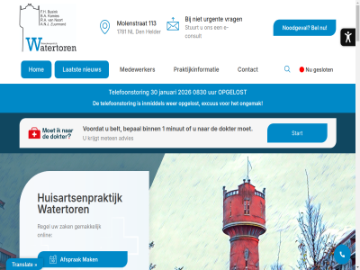 -540040 00 0223 08 0830 1 1/09/2025 113 12 12/01/2026 13 17 1781 2 2026 24 30 670470 7/08/2025 a.n.j aangemeld aansluit adres advies afsprak allemal allen ander apotheek.nl assistant assistent avond b.a beantwoord begrijp behandel bekijk bel belangrijk bell belt bent bepal best bestell beter betrouw beveiligd binn binnenkom bloeduitslag busink consult contact copyright d daarnaast daarom dag decision den dezelfd dienst digital direct dokter doktersassistentes dossier druk duit e e-consult e-health e-mailconsult een eig elkar email en/of ernst ervor essentiel even excus f.h fijn geadviseerd gebruik geeft gef gegeven gemak geschikt geschrev geslot gewend gewon gezond goed grag griepvaccinaties handig health hel helder herhaalmedicatie herhal het hiervor hom huisart huisartens huisarts huisartsenpost huisartsenpraktijk huisartsenspoedpost hulp ieder indien info@hapwatertoren.nl informatie inmiddel inschat inzicht inzien januari kamies kenn kijk kom kort krijgt kunt laatst landelijk lang legg ler les levensfas lez licham link lop maa maandag mail mailconsult mak making maxiamal medewerker medicament medicijn medisch meld mens meten minut moet mogelijk molenstrat nacht netwerk nieuw nl nodig noodgeval noort onafhank onderstaand ongemak onlin ontwikkeld onz openingstijd opgeleid opgelost opleid pa patient pauz per personeelsgebrek personel physician plann plek positiev praktijk praktijk.nl praktijkinformatie privacyreglement r.a recept regel rij rivm sam schakelpunt servicegericht shared sluit snel speciaal specialistenbriev specifiek spoed spraakherkenn sprak start stell strev stuurt t/m tekort telefoongespr telefoonnummer telefoonstor terecht thuisart thuisarts.nl tijd tijden toet translat transparant uitgebreid uitslag uitwissel urgent uur vanweg vanzelfsprek vast veilig verwijz via vind voordat vrag vreemd vrijdag vroeg waarom wacht wachttijd war watertor we webapp websit websites weekend wek wer werk wij x zak zev ziekt zoek zoekt zoekveld zorg zorgaanbieder zuurmond
