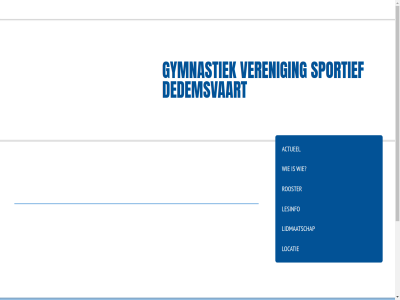 actueel dedemsvaart gvsd gymnastiek inlogg lesinfo lidmaatschap locatie privacyverklar rooster sitemap sportief veren websit