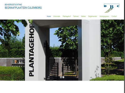 begraafplaats begraafplat beheerssticht beher contact culemborg ga herinner hom informatie inhoud oorlogsgrav plantagehof plat reglement tariev waardig