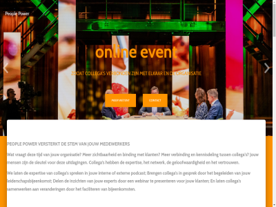 begeleid bijeenkomst binding breng collega contact del elkar event expert expertis extern faciliter geloofwaard gesprek intern inzicht jouw kennisdel klant klantcases lat leiderschapsbijeenkomst medewerker mens netwerk onlin organisatie peopl podcast power presenter privacyverklar s samenwerk sleutel sprek stem tijd tuss uitdag verander verbind verbond versterkt vertrouw vraagt we webinar wet zichtbar zodat