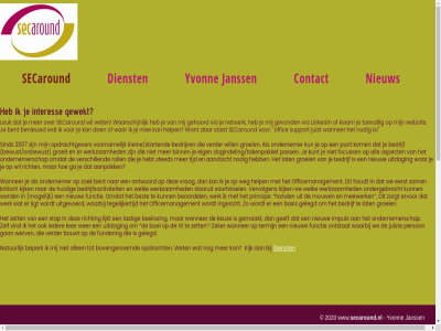 2007 2020 aandacht aanpak all allen antwoord aspect basis bedrijf bedrijfsactiviteit bedrijv benieuwd bent beoordel beperk besliss best bewust/onbewust binn boel bouwt bovengenoemd contact daaruit dagindeling/takenpakket dienst eerst eig ervor focuss functie funder ga gan geeft gehoord gelegd gemaakt gevond gewekt groei groeit hand hebt help houdt huidig ieder impul ingericht interes janss juist ker keuz kijk kleine/startende kom kritisch kun kunt kwam lastig lat leuk ligt lijkt linkedin mee meewerk mogelijk mouw natur netwerk nieuw nodig offic officemanagement ondergebracht ondernemer ondernemerschap ontstat opdracht opdrachtgever pass person princip punt richt richting rit roll sam secaround secaround.nl sind stap stat sted support tegelijkertijd termijn tijd toevall uitdag uitgevoerd verder verschill vervolgen via vind voornam voortvloei vrag waarbij waarschijn wanner war we websit weg welk wer werk werkzam werv wet will www yvonn zeker zet zoek zorgt