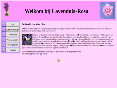 alo bell bijvoorbeeld calendula contact cremes d data dierproefvrij douchegel gebruik gegeven gietzeep-slinger gietzep goudsbloem goudsbloem-olie informatie jojoba jojoba-olie kunt lavendula lavendula-rosa lipbalsem mag mak natur olie parfum product rosa shampoo sit slinger vera vind websit welkom workshop zalv zie