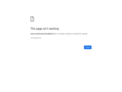 500 currently error handl http isn pag reload request t this to unabl working www.modevakschooljolien.nl