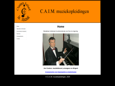2024 a algemen arrangement arrangeur betal blaaskapell c.a.i.m contact custer dirigent dweilorkest erp hom individueel informatie jos lessystemen/vakanties muziekdocent muziekonderwijs muziekopleid omgev tariev