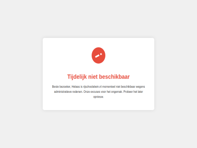 alwin beschik rijschol tijdelijk