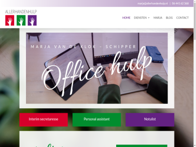 0542 06 30 368 3882 441 54447801 62 8456 95 aanpak abna accurates ad administratie administratief adres allerhand allerhandenhulp arlersteg assistant assistent assister bedrijf bedrijfslev begeleid bent betrouw bied blog btw btw-id contact dienst dienstverband dienstverlen direct directiesecretares diver eigenar ervar evenement gebied geinteresseerd gld goed grag hand helpend hoc hom hulp iban id informatie interes interim juist keukentafel klok klok-schipper komt kvk letter locatie maatwerk management marja marja@allerhandenhulp.nl mat medewerker mocht nem nl001300205b17 nl83 notulist nummer offic omgangsvorm ondersteun opdracht organisatie organiser passend permanent personal plek privacy professional project projectmat put representativiteit rs sam schat schipper secretares secretariaat secretarieel stat stel structurel team thuisbasis tijdelijk trot vanuit var vast vergader verklar versterk volg vraagstell vrag webbouw websit weid werk werkzam wuo zelfstand zoekt