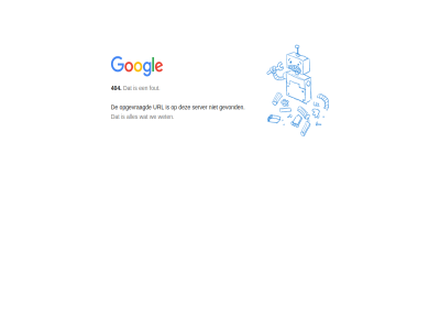 1 404 error fout gevond opgevraagd server url we wet