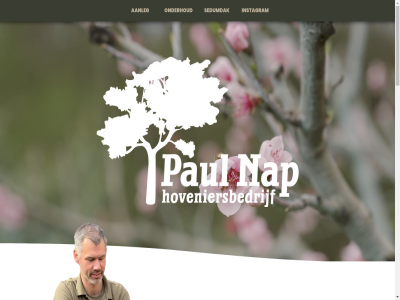 06 07 1029 2024 29 3704 83 aanleg brugakker communicatie design dtproost e hoveniersbedrijf info@paulnap.nl instagram kv lad m mat nap onderhoud paul sedumdak welkom zeist