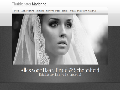 adres afsprak barneveld bruid contact hom mak mariann omgev portfolio prijslijst salon schoonheid thuiskapster