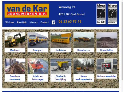 06 19 43 4751 53 63 92 asfalt bestrijd betonzag bv contact container gastel gladheid grond grondstoff grondwerk gz hom info@vdkar.com kar kwaliteit machines material nieuw oud slop straatwerk transport vaccaweg verhur welkom werkzam zev