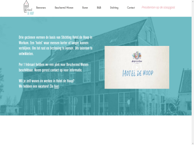 1 b basis beschermd beschik bewoner bezinn bur contact drie en februari gerust gezinn hop hotel informatie kom korter langer mens nem ontwikkel per plek president rust slaapzal stichting suites talent vacatur verblijv vorm war we werk won workum zie zwerver