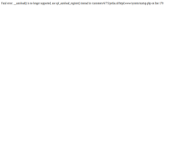 /customers/6/7/5/petlas.nl/httpd.www/system/startup.php 170 autoload error fatal instead lin longer no on register spl supported use