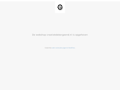 construction creat creatiekdebergeend.nl for free opgehev pages under webshop wordpres