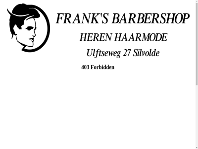 barbershop frank s silvold