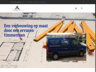 +31 363 498 55 6 castricum contact ervar gevestigd h info@timmerbedrijfveldt.nl mat opnem snel timmerbedrijf timmerman veldt verbouw