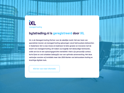 bytatrading.nl geregistreerd informatie ixl klik