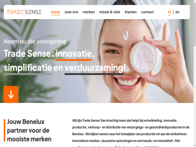 +31 0 2026 30 33 401 4814 552 76 aanpak basis beetj benelux beter betrouw binn breda bv consument contact creatiev dc distributie duurzam effectiev f firemultimedia flexibel ga gevestigd geword gezicht gezond gezondheidsproduct glimlach goed grot hand hands-on hel help helpt hoevel hom iederen info@trade-sense.com inhoud innovatie innovatiev jarenlang jij jouw kennis kijk klant krachtig krijgt kun lat les mak mentaliteit merk missie mooi mooist nederland nem nieuwsgier nl on ontdek ontwikkel onz oploss partner precies privacy productie reduitlan reken relaties resultat retail sam samenwerk sen simplificatie specifiek sustainability t team totaalplan trad verantwoord verder verduurzam verkop verzorg visie voel voorsprong war we websit wereld wet wij wijz winkelvloer zorg