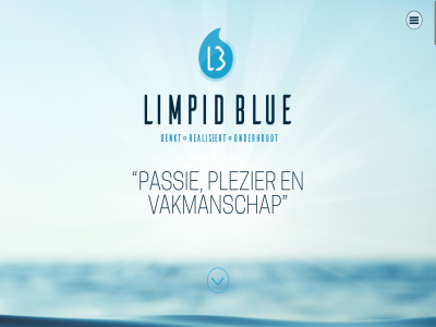 blue limpid passie plezier pur vakmanschap