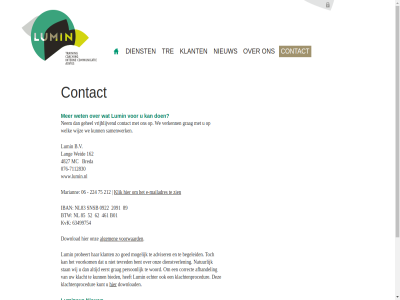 -7112830 06 076 0922 162 2091 212 224 461 4827 52 62 63499754 75 85 89 activiteit adviser afhandel algemen b.v b01 begeleid bent bied blijv breda btw contact correct dienst dienstverlen digital download e e-mailadres echter eerst gehel goed grag hom hoogt iban inlogg jar jump ker klacht klachtenprocedur klant klik kunt kvk lang lumin lumineus mailadres mariann markt mc meld mogelijk natur navigation nem nieuw nieuwsbrief nl nl83 onz par per person probeert samenwerk snsb stan tevred tip to tre trend verkenn verstur voorkom voorwaard vrijblijv we weid welk wet wij wijz wilt woord www.lumin.nl zien