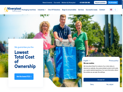 +31 1986 2 380 5 538 548 a about accept accord adjust all america analysis and are at automatic automation autonomy b.v bag bag-in-box bagging baruch beauty becaus becom began believ blueprint box brain bread build builder built bunch but campaign can cas cases closing colleagues combiplast comes communication company complex complicated condition consumables contact content cookies cost crat creat customer data deny depend designed devices discover do don easier easy easy-to-us easyop easyplast easyseal english entir erect event everyth experienc factory fewer filling first for from get giv great guarantee hamilton happier happy has hav heart help hom hudson improv industries information inseparabl it just labour last lin lines lives lov lowest machin machines mad mak manager manual material maximiz may medical met metaalunie minimiz mission mor my natural necessary netherland new niverpedia niverplast no not off on one one-off open or organization our own ownership pack packag packing passion passionat peopl perfect personalised plac placing plastic policy pre pre-mad privacy product provid quotation ready reflected rentex request right s sales@niverplast.com sav scroll search see services setting shap sharplok short show sinc siz so solution spac spinozastrat started states step still structures successful supply switzerland t tailor tco term than that the them then ther thes they thicknes thing this thos throughout to too topic total trad trader transition united use using various view visitor way we websit werk what when wher who why with without world worries wrong you your