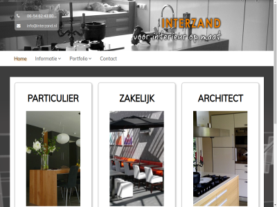 -54 06 2025 43 5 62 80 8501 architect bb contact hom info@interzand.nl informatie interzand jour oplever particulier portfolio t webdesign webzeker werk zakelijk zand