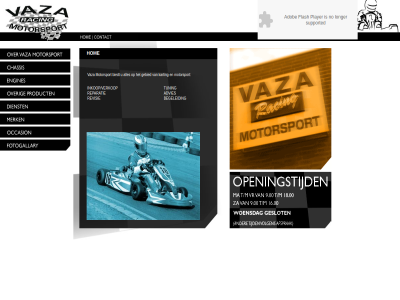 advies begeleid biedt gebied hom inkoop/verkoop karting motorsport reparatie revisie tuning vaza