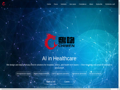 2 6 a about acces acros administrativ adoption ai ai-assisted algemen align aligned an analysis and any are around arrang as assessment assistanc assisted at auditability automation b.v back back-offic baselin be befor better bias bok boxed build build-and-run built by call can capacity card cases check chiw chos clear clinic clinical clinical-grad clinician cloud collaboration complet complianc connect constraint continuous control criteria dashboard data dataset decision default defined delivery demos deployment design designed detection development discovery document documentation drift email enabl end end-to- engagement enginer ensur environment etl/elt evaluated evaluation evidenc evolv exist explainability explainabl explor extension extraction fast feasibility feedback first flow focus focused for forecast from gdpr gdpr-aligned governanc governance-ready grad handling healthcar hom hospital imag impact improved improvement includ info@chiwen.nl initiativ insight integrat integration interested internal into kpis label leveringsvoorwaard lop matter measurabl medical metric mind minimization mis mlop model monitor must ned never newsletter nlp not offic on on-prem on-premis operation operational opportunity optimization option or organization our outcomes partner partnership patient pattern performanc pilot pipelines plan pleas policies practical prefer prem premis prioritiz prioritization privacy privacy-first privat processes production production-grad profil quality readines ready real real-world reduc reduced reliability reliabl remain report required requirement resourc risk roadmap robust roi routing run s saf safety scaling schedul secur security select set setup short slot smoothly so solution specializ stack start stay strategy stratification streamlined structured subscrib succes suitabl summarization support system tailored task team technical that tim time-boxed to tol traceability triag trustworthy turnaround typically unstructured up updates us u