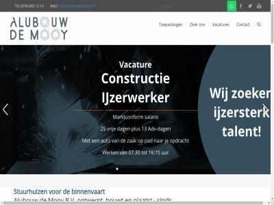 +31 0 078 12 14 17 1999 200 2026 2121 311 3340 3341 4 64792250 68 682 7 78 activiteit afwerk ah alubouw aluminium ambacht aproval b.v basel begrip bereik beschikt besprek betrok binnenvaart binnenvaartschep bouw bouwt bv c central constructie constructie-ijzerwerker contact copyright daarnaast dagelijk dankzij deur diver dok eerst email end fax gangway gespecialiseerd getest gevestigd goedgekeurd googl h.i helling help hendrik hoogwaard ideal ido ijzerwerker industrie info@alubouwdemooy.nl informatie inlogg installaties jarenlang jou kaart kaartfout kaartgegeven kabeldoorvoer klappend klar kom kvk lak lat ligging lloyd locatie loopplank lw m maatwerk mail makkelijker maritiem mast mat med modell modern mogelijk mooij moy nauw nem nieuwbouw nodig noord noordeind offshor onderhoudswerkzam ontwerpt ontwikkel ontworp onz plaatst postbus privacyverklar problem radarmast ram rapporter reparatie roef roefdeur roestvast rotterdam rvs sam satelliet scheepswerf sector sind sneltoets soort speciaal special stal stan stel strek stuurhuis stuurhuiz t tel telescopisch terrein toepass trapp tuss vacatures verbouw verschill verwerk via voer voortdur voorwaard vrag waterdicht we welk wereldhavengebied wet whatsapp wij woningdeur zijvleugel