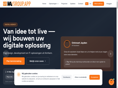 00 18 2026 365 9 aanpass accepter agency agent ai ai-assistent ai-chat all allen analyser app arnhem assistent automatiser b bedrijf bekijk bouw browser cases chat contact cookies creditcard development dienst digital direct does domeinbeher e eig ervar ga gebruik geslot gratis group help hom hoofdinhoud ia idee info inlogg it it-dienst it-oploss j jayd kennismak klar klik knop kunt liv ma ma-vr n nl noodzak not offic ontmoet onz oploss partner plan prat project recht rechtsonder review schrijv services sit start stat support support@iagroup.app tag team the tip updates us verbeter video voorbehoud voorkeur vr vrag we web webdesign webhost websit werk wij with work your za