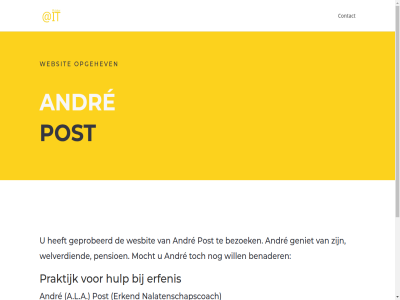 06 3891 44 5178 5625 a.l.a andr andre@andrepost.nl andrepost benader bezoek contact email erfenis erkend flevoland geniet geprobeerd hulp it mobiel mocht nalatenschapscoach opgehev pensioen plukker post praktijk schepenveld websit welverdi wesbit will www.plukker.net zeewold zk