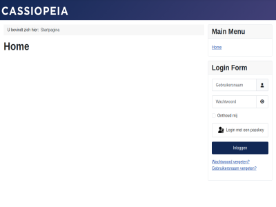 bevindt form gebruikersnam hom inlogg login main menu onthoud passkey startpagina ton verget wachtwoord