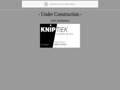 construction e e-mail huis info@kniptiek.nl kapper kniptiek mail under