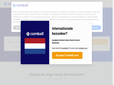 combell.nl parkpag
