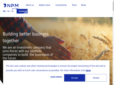 +31205705555 1 1077 2 2025 80539 9051 93 about accept accordanc added amsterdam an and approach are as authoris be better bl breitnerstrat build building busines businesses capital click companies company contact convenienc cookie cookies covered current data declin development discover email ensur for forces function futur gent has her hereby hom i info@npm-capital.com information informed investment issue join latest lik linkedin magazin market maximilianstraß mor much munch my new newsletter nl npm other our policy poortakkerstrat portfolio possibl privacy proces proper provid read see setting sit stay subscrib team technologies that the to together tracking updates us user uses value we with would you