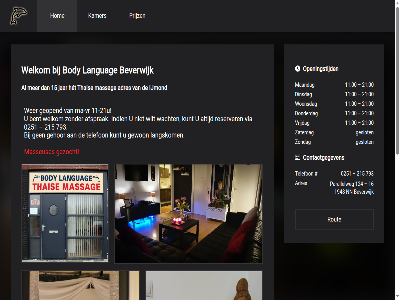 -21 00 0251 11 124 15 16 1948 21 215 793 adres afsprak bent beverwijk body contactgegeven dinsdag donderdag gehor geopend geslot gewon gezocht het hom ijmond indien jar kamer kunt langskom languag ma ma-vr maandag massag masseuses nn openingstijd parallelweg prijz reserver rout sex telefon thais via vr vrijdag wacht welkom wer wilt woensdag zaterdag zondag