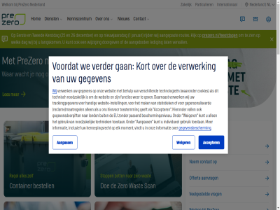 /feestdagen 088 1 10 102 2025 25 26 27 29 33 aangebod aangepast aanlevervoorwaard aanpak aanpass aanvrag aard accepter activiteit afval afvalinzamel afvalstrom algemen all allen bedrijv behaalt behulp bekijk beschermingsniveau bestell buit certificat certificer circulair co2 co2-prestatieladder contact container cookies daarnaast dag december denk dienst disclaimer doe doorgev duurzam echt eerst elektrisch elk erkend es eu facebok functies gan gebruik geeft gegeven gegevensbescherm gegevensdoorgift gelov gepersonaliseerd gev grag grondstoff handig helmond help hergebruik herroepingsrecht hieronder hiervor hom inclusief individueel informatie inkoopvoorwaard innovatie instagram instell integriteit international januari juridisch kenniscentrum kerstdag kijk kort kunt laadplein laatst lanceert land langskom lat ledig les linkedin locaties lukt maatregel mak media merkcampagn minder mogelijk moment morg mvo mvo-certificer nederland nem nieuw nieuwjaarsdag nl noodzak offert oktober onz opent ophaalverzoek oploss opmerk pagina particulier passend persbericht pl populair prestatieladder prezero prezero.nl prezero.nl/feestdagen privacy product pt reclam regel rijd risico routes s sam samenlev scan schol snel social spar stapp statement statistiek techniek technisch technologieen toestan toestemm trackinggegeven twed vacatures vall veelgesteld verder verschill vervall verwerk via vind vindt voordat voorkom voorwaard vrag waarin waaronder wacht war wast we websit website-instell weggooi weiger welk welkom wer werk wij wijzig youtub zakelijk zero zet zien zovel